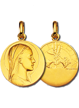 M�daille Vierge Marie L' Annonciation