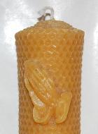 Bougie Main Priante Cire Abeille