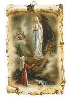 Cadre Apparition Notre Dame de Lourdes