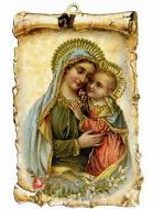 Cadre Vierge � l' Enfant J�sus