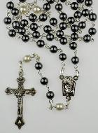 Chapelet H�matite Lourdes