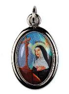 M�daille Sainte Rita Argent�e