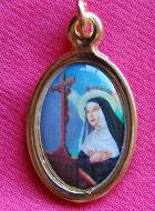 M�daille Sainte Rita 
