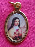 M�daille Sainte Th�r�se