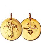 M�daille Madone � l' offrande