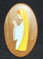 Ic�ne Vierge Marie en bois