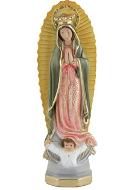 Statue R�sine Notre Dame de Guadalupe