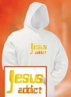 Sweat-shirt Jesus Addict