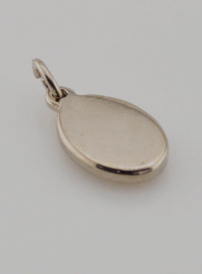 Médaille Sainte Rita de Cascia Argentée - 15mm (pic 4)