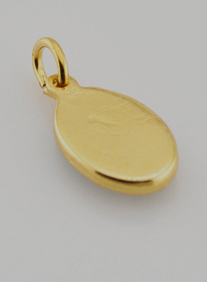 Médaille Vierge Miraculeuse Médaille Miraculeuse Dorée - 15mm (pic 4)