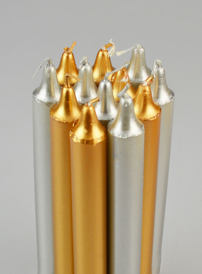 12 Bougies de Noël Or et Argent (pic 3)