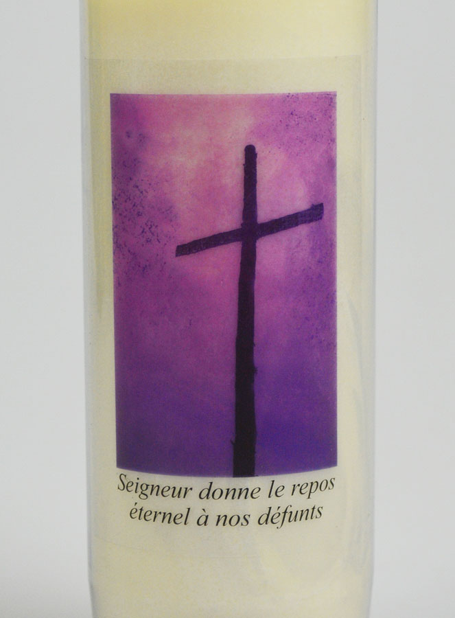 Bougie de Neuvaine des Défunts - Prière de Toussaint (pic 3)