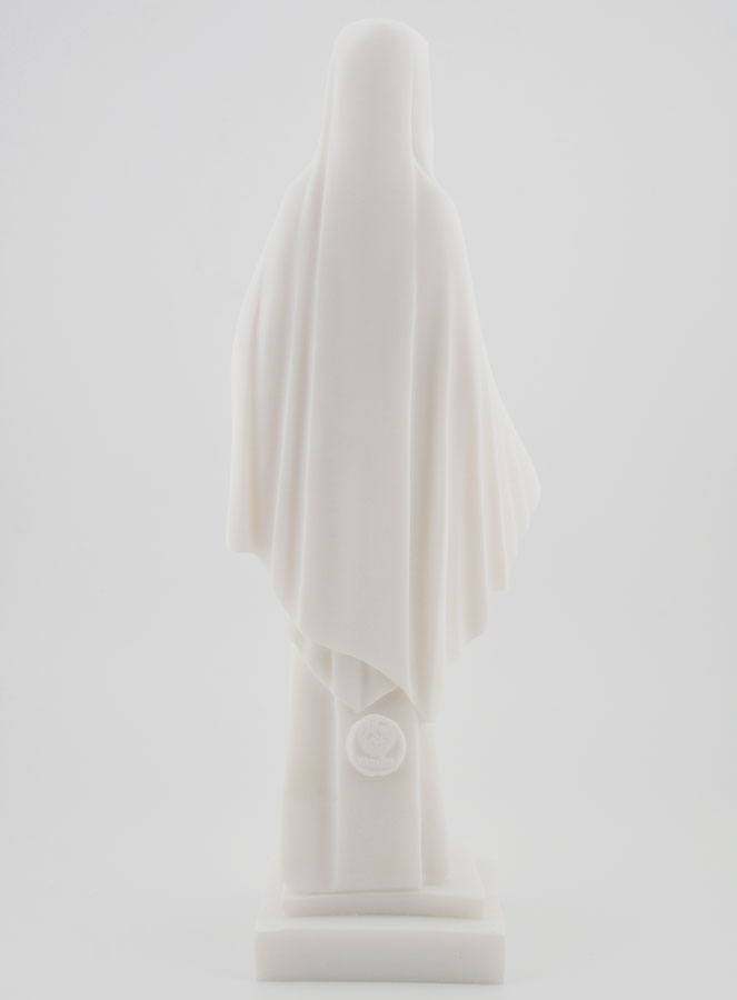 Statue du Sacré Coeur de la Vierge Marie en Albâtre - 25 cm (pic 4)