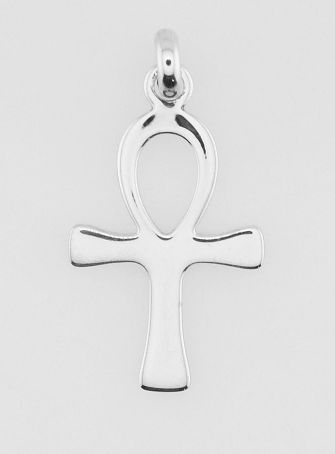 Pendentif Croix de Fécondité en Argent 22mm (pic 1)
