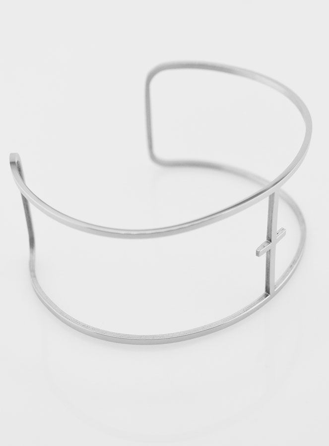 Bracelet Jonc Religieux Croix Fashion Mode (pic 3)