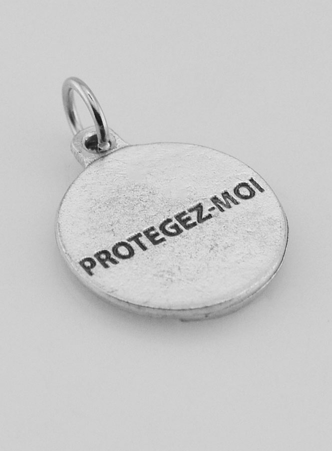 Médaille Sainte Philomène en Métal Argenté - 16 mm (pic 4)