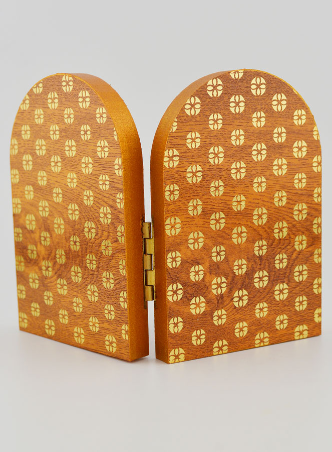 Icône Diptyque Christ de la Miséricorde Divine + Prière (pic 4)