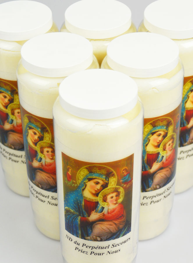 Lot de 6 Bougies de Neuvaine à Notre Dame du Perpétuel Secours (pic 4)