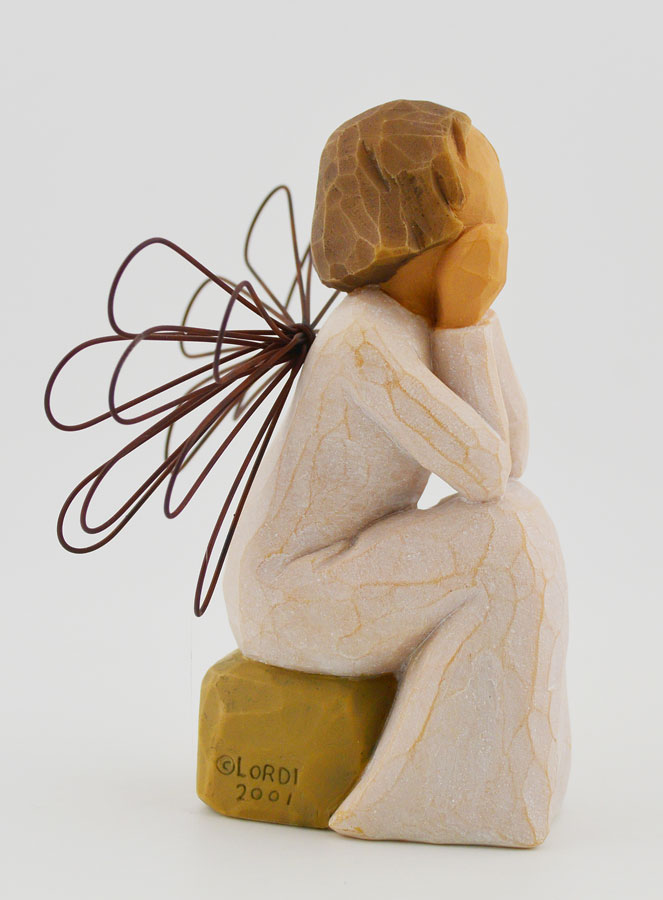 Ange Willow Tree - Ange de l'écoute (Angel of Caring) - 10 cm (pic 2)