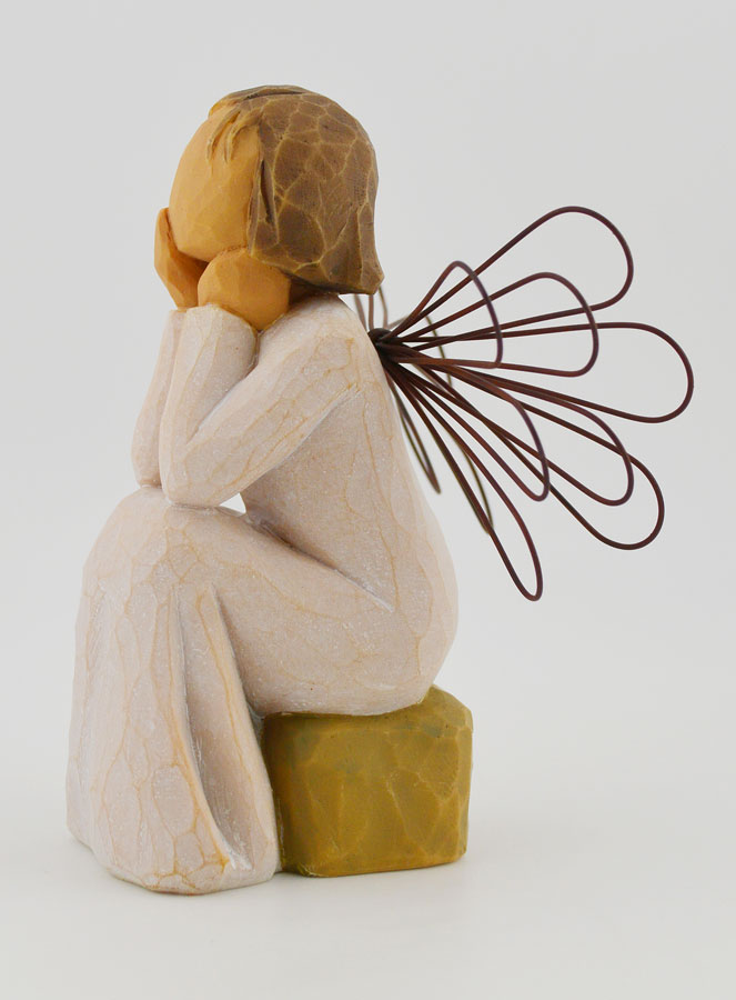 Ange Willow Tree - Ange de l'écoute (Angel of Caring) - 10 cm (pic 3)
