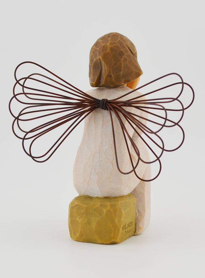 Ange Willow Tree - Ange de l'écoute (Angel of Caring) - 10 cm (pic 4)