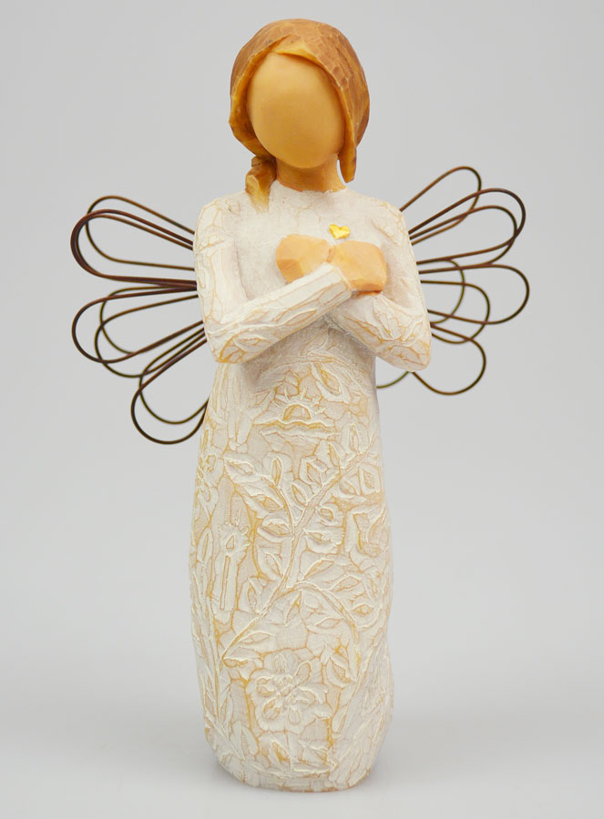 Ange Willow Tree - Ange du Souvenir (Remembrance) - 14 cm (pic 1)