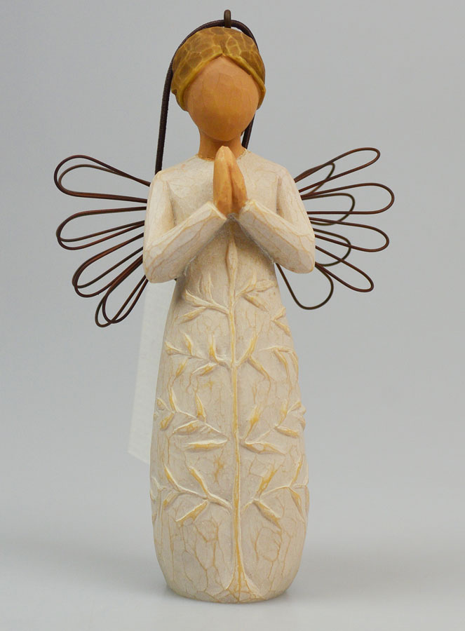 Ange Willow Tree - Ange en Prière (A Tree, A Prayer) - 11 cm (pic 1)