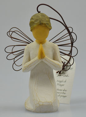 Ange Willow Tree - Ange de Prière (Angel of Prayer) - 11 cm (pic 1)