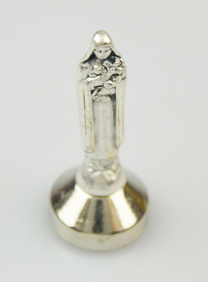 Statue Sainte Thérèse de Lisieux - Socle Aimanté - 5 cm (pic 4)