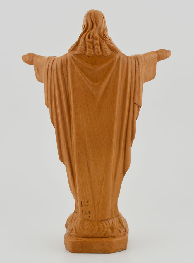 Statue du Sacré Coeur de Montmartre - Ton Bois - 15 cm (pic 4)