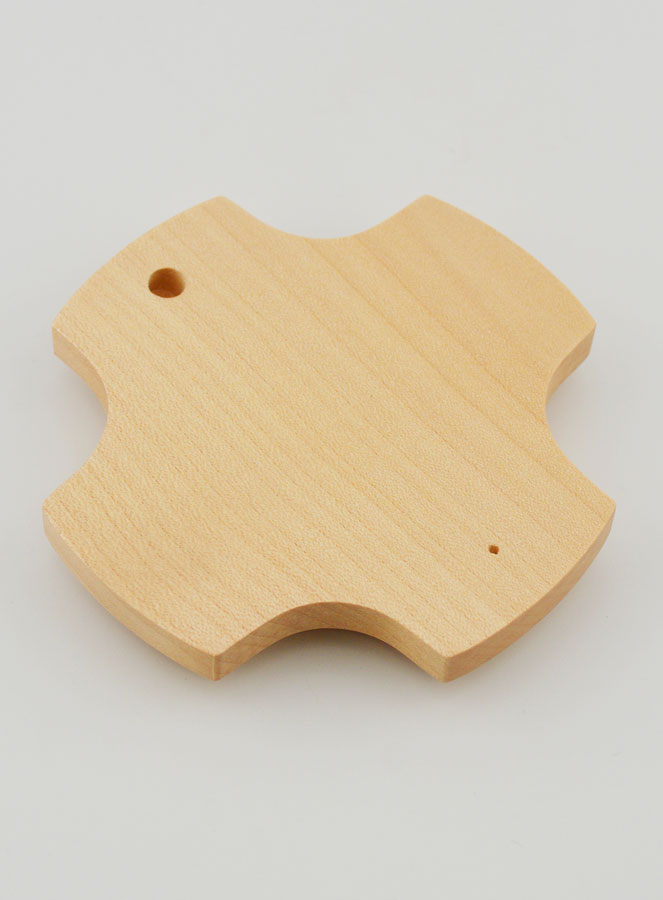 Croix Enfant en Bois d'Erable - Ange-Gardien de Victoire (pic 4)