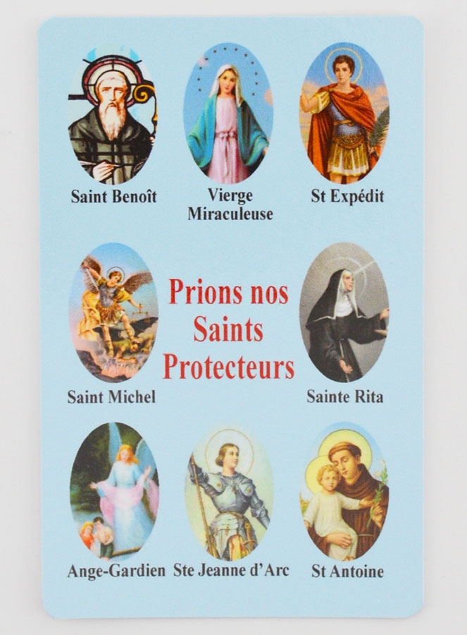 Carte de Prière - Prier nos Saints Protecteurs (pic 1)