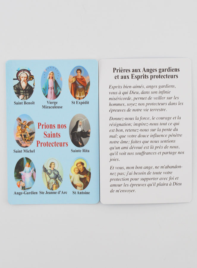 Carte de Prière - Prier nos Saints Protecteurs (pic 3)