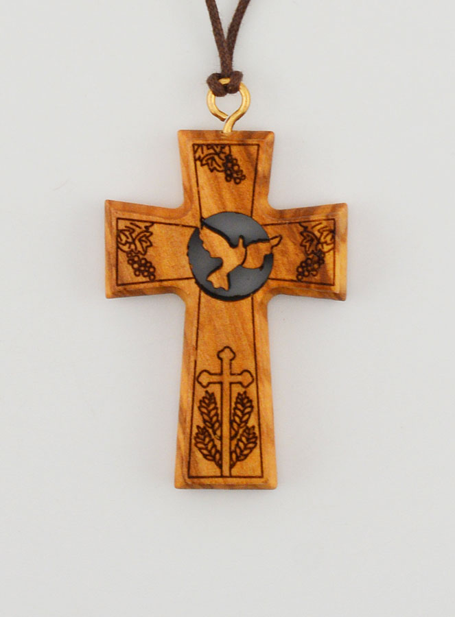 Croix D'aube de Communion - Colombe Esprit Saint (pic 3)