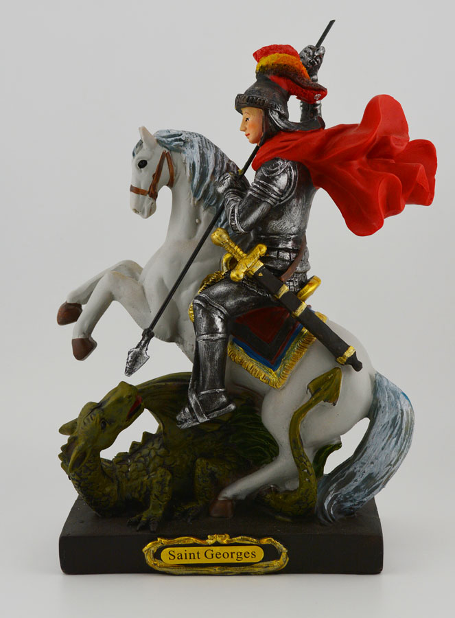 Statue Saint Georges - 20 cm (pic 1)