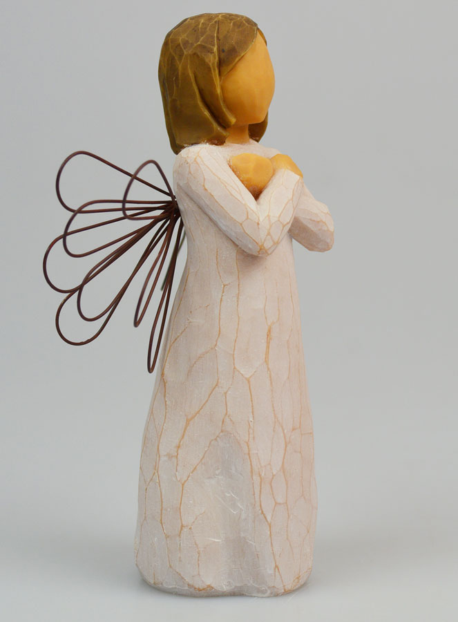 Ange Willow Tree - Signe d'Amour (sign for love) - 14 cm (pic 3)