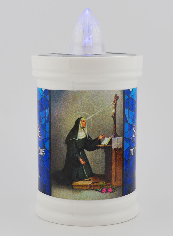 Bougie de Cimetière Sainte Rita - 60 jours (pic 1)