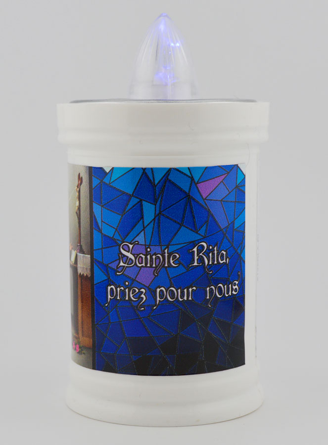 Bougie de Cimetière Sainte Rita - 60 jours (pic 2)