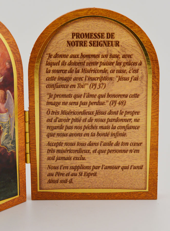 Icône Diptyque Marie qui Défait les Noeuds + Prière (pic 3)