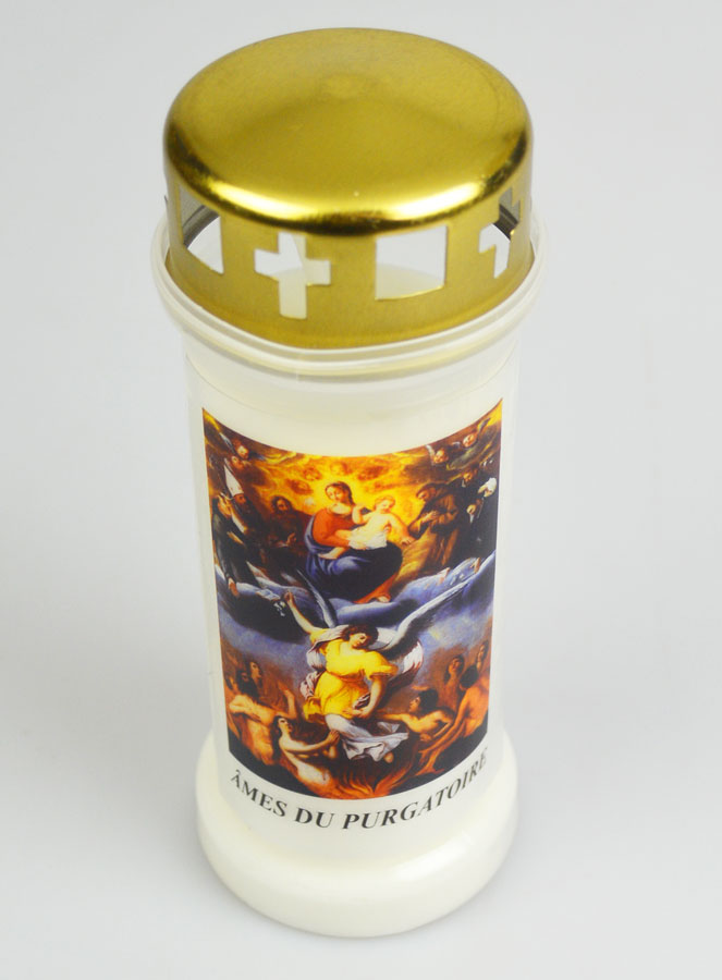 Bougie de Cimetière Âmes du Purgatoire (pic 2)
