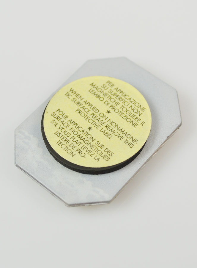 Plaque Auto Jésus-Christ Miséricordieux - 4 cm (pic 4)