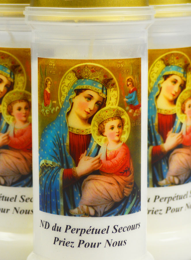 3 Bougies de Cimetière - Notre Dame du Perpétuel Secours (pic 3)