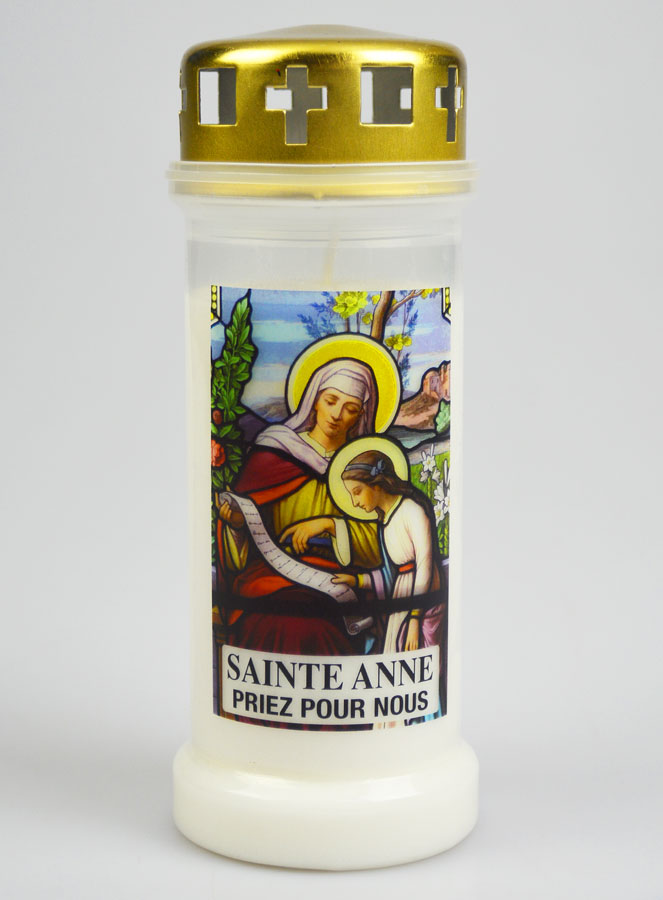 Bougie de Cimetière - Sainte Anne (pic 1)