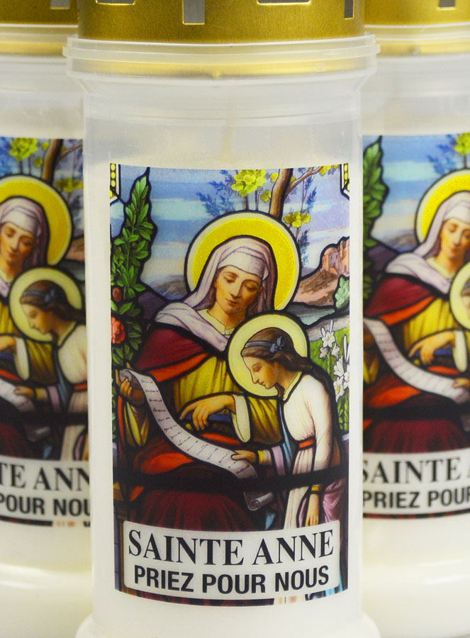 3 Bougies de Cimetière - Sainte Anne (pic 3)