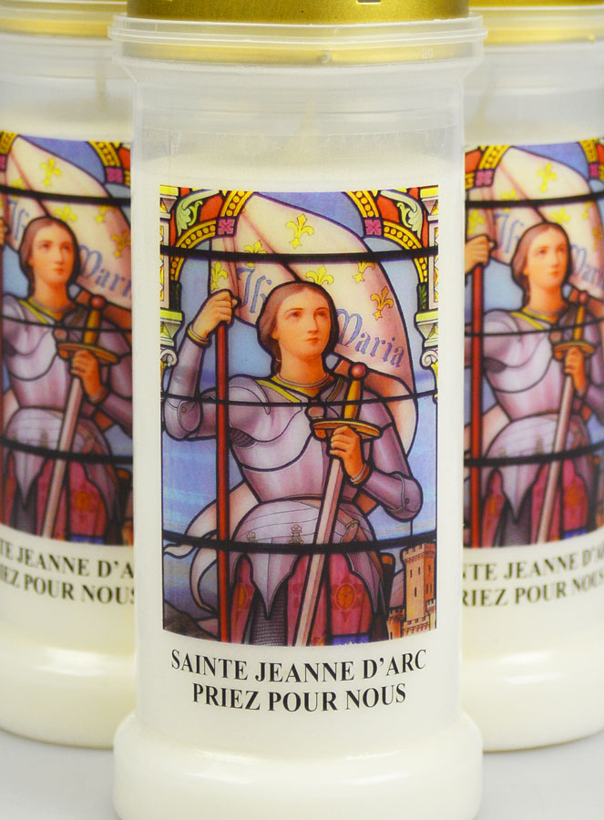 3 Bougies de Cimetière - Sainte Jeanne d'Arc (pic 3)