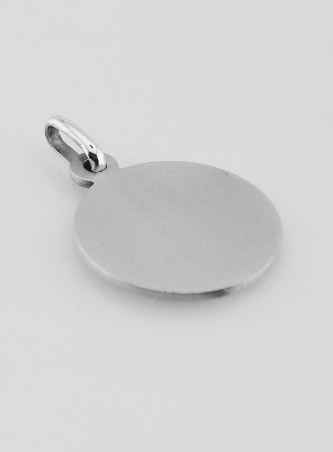 Médaille de la Sainte Famille en Argent Massif - 18 mm (pic 4)