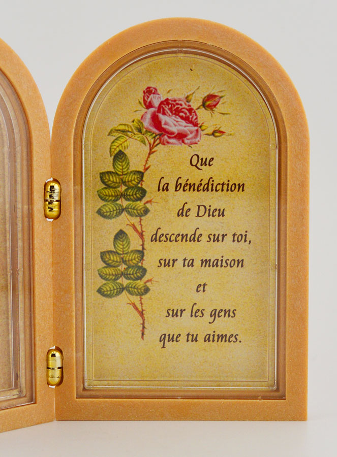 Icône Diptyque Saint Antoine de Padoue + Prière de Bénédiction (pic 3)