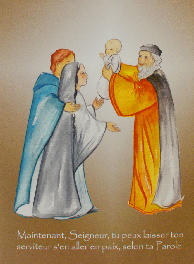 Carte de Baptême - Cantique de Simeon (pic 1)