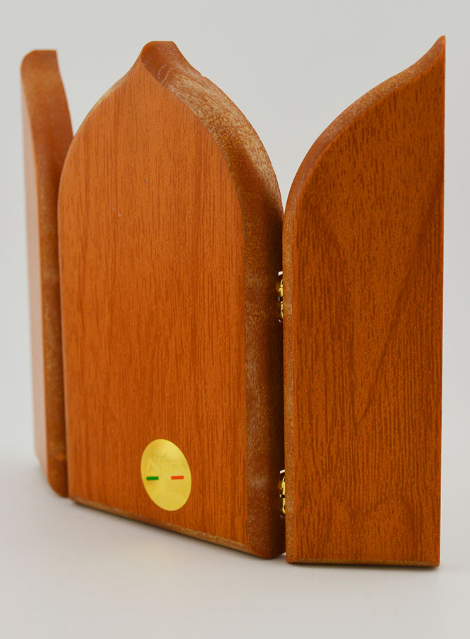 Icône Triptyque de Saint Antoine de Padoue en Bois (pic 4)