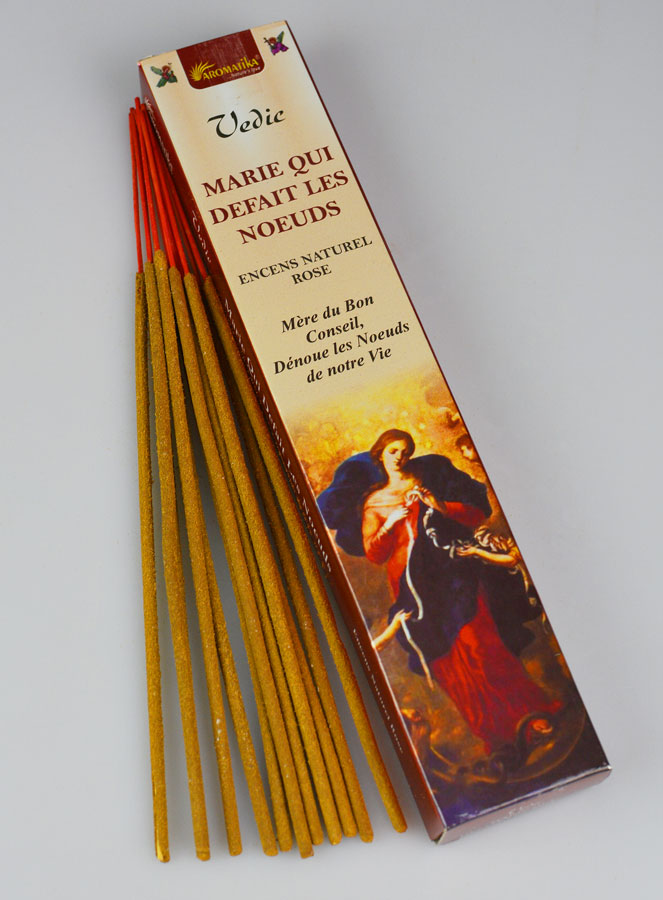 Encens Bâtonnets Marie qui Défait les Noeuds - Aromatika 15 gr (pic 1)